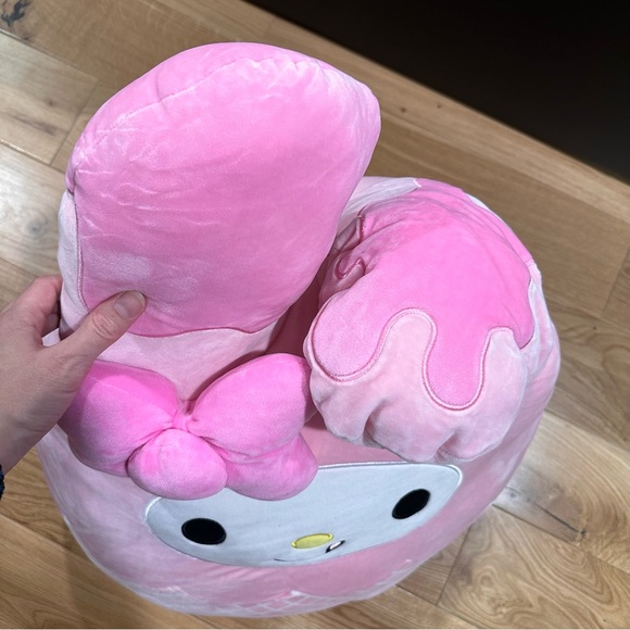 HUGE Squishmallows Hello Kitty My Melody Ice Cream Cuddle Soft Plush X-Large - Picture 4 of 4